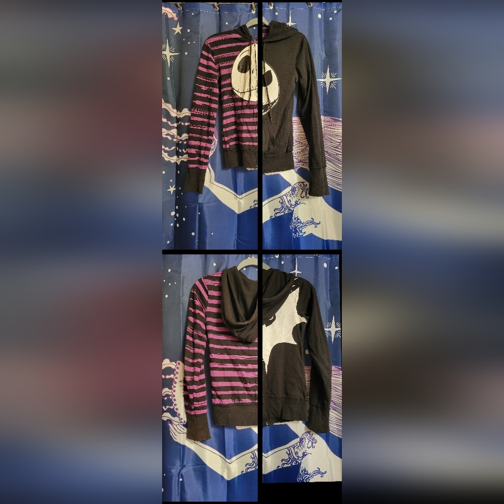 Reversible Jack Skelington Hoodie, Collectible, RARE! (Can't find anywhere)